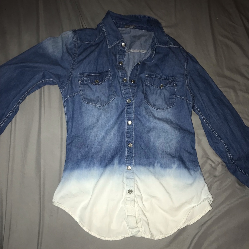 Button up Jean Shirt